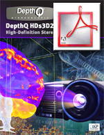 DepthQ® HDs3D2 Video Projector