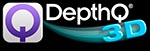 DepthQ3D Logo Horizontal - RGB Hi-Res PNG for Dark Backgrounds